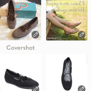 Bare traps Jackeline NWB sold out! Tan or black⁉️ sold ❣️